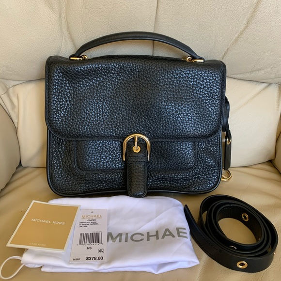Michael Kors Handbags - MICHAEL KORS SATCHEL CROSSBODY LEATHER BAG